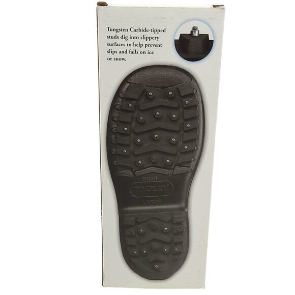 Tingley Winter-Tuff Ice Traction Stretch Rubber Overshoes HI-Top - Picture 3 of 7